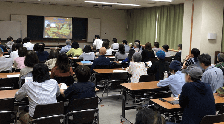 すい臓がんの患者会「すい臓がんカフェ＋」の様子